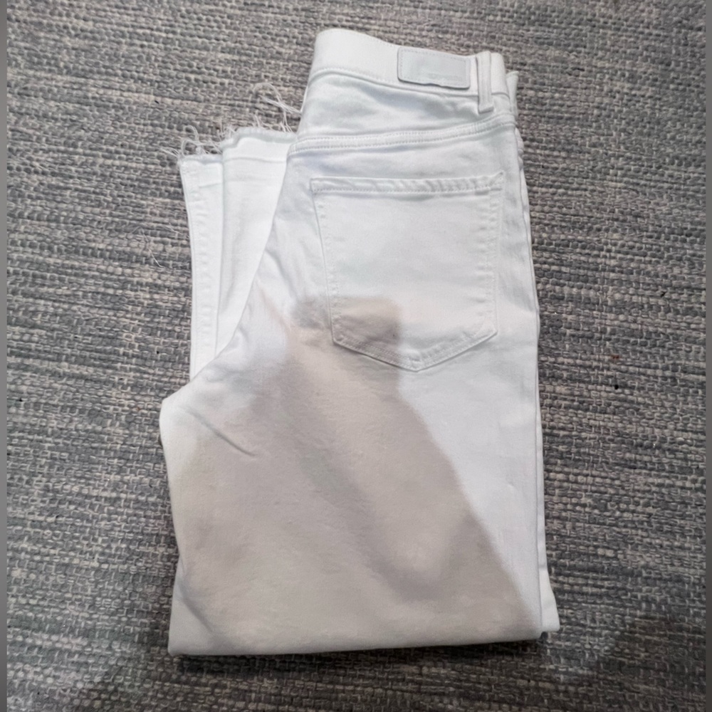 Express High Rise Cropped Jeans - Picture 2 of 4